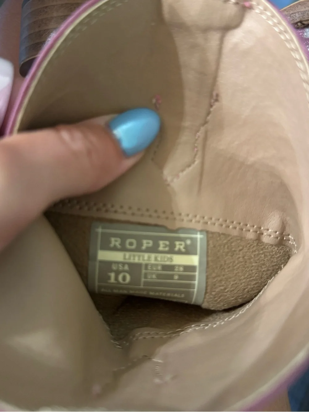 Roper Girls Glitter Western Boot